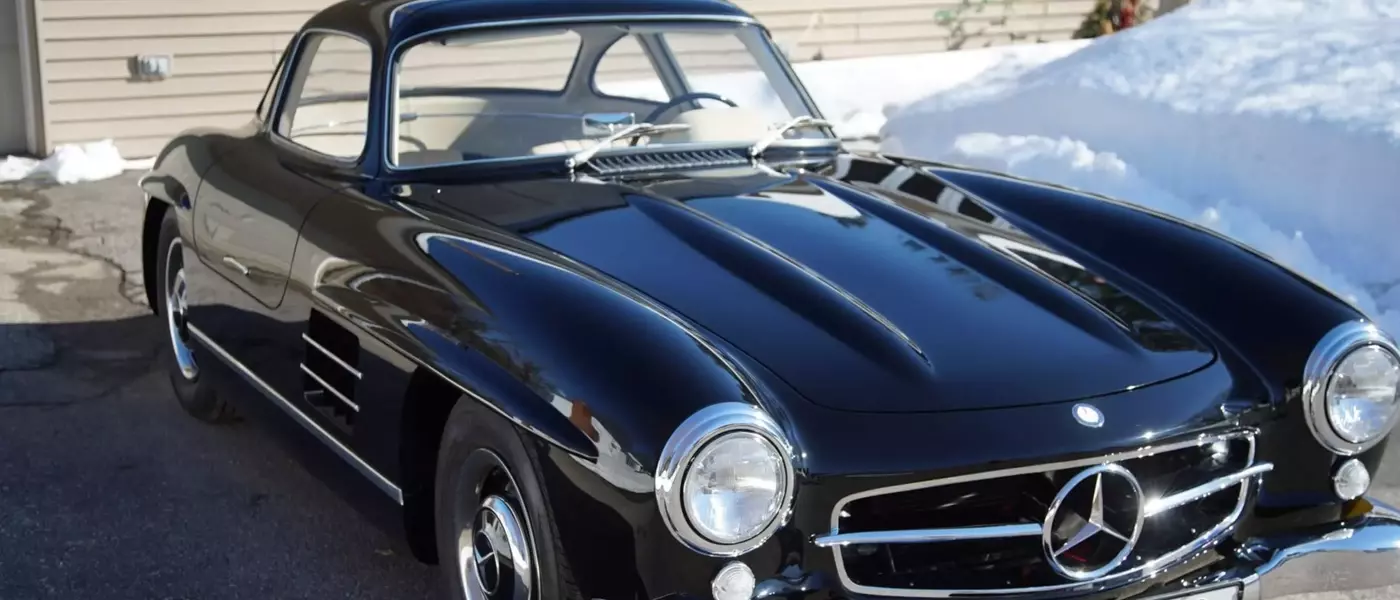 A Unique Mercedes-Benz 300SL Gullwing Replica is Up for Auction