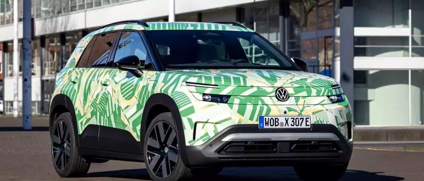 Volkswagen's new small SUV: ID. Cross set for 2026 launch
