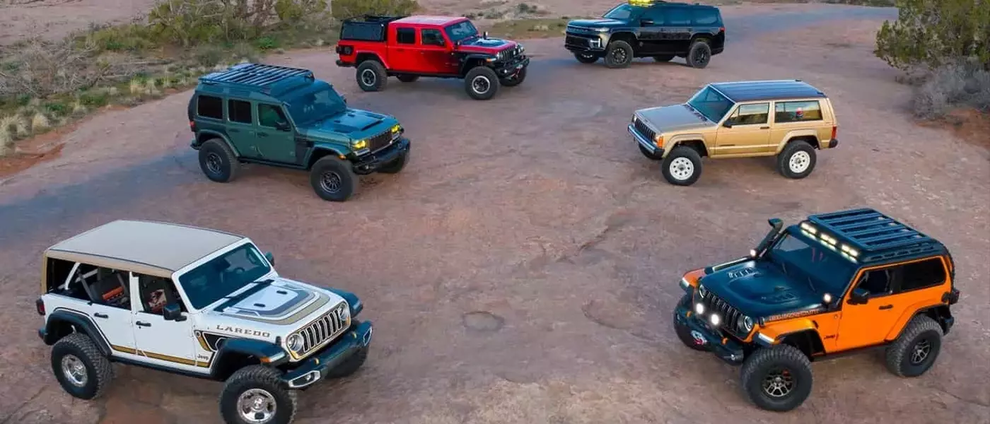 Jeep Unveils Six New Concepts at Easter Jeep Safari