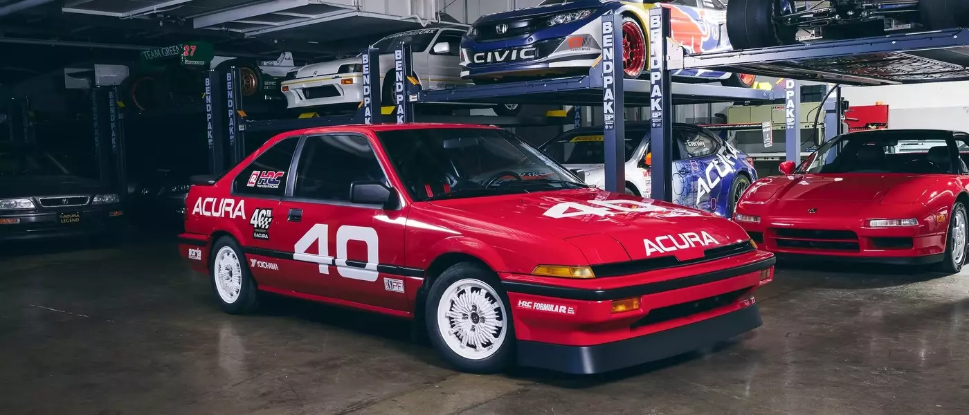 Acura Celebrates 40th Anniversary with Reimagined Integra Race Car