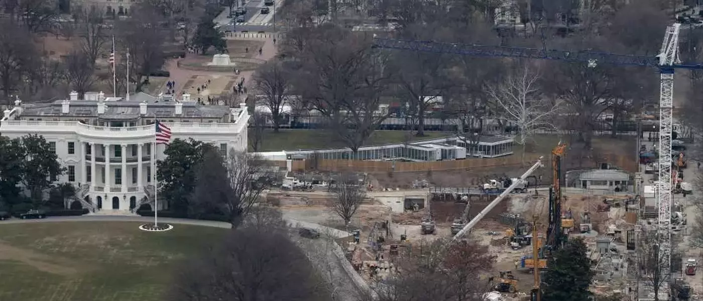 Federal Court Halts White House Ballroom Construction Pending Congressional Approval