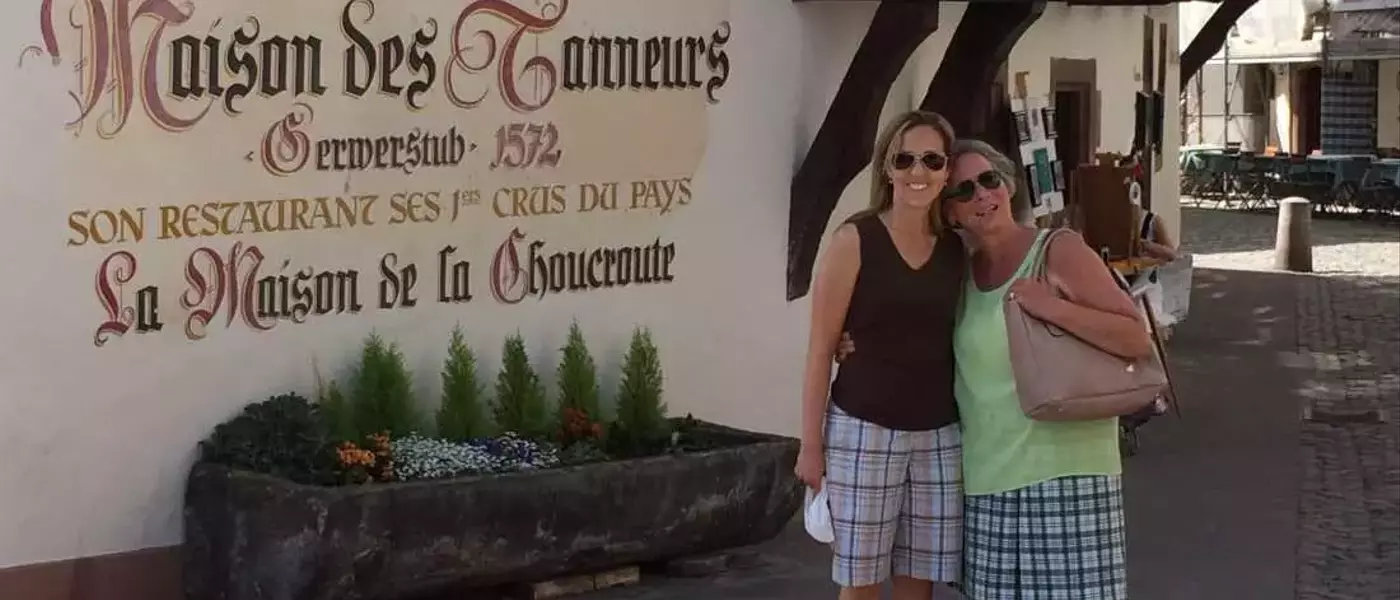 A Young Woman Finds Comfort and Friendship Abroad