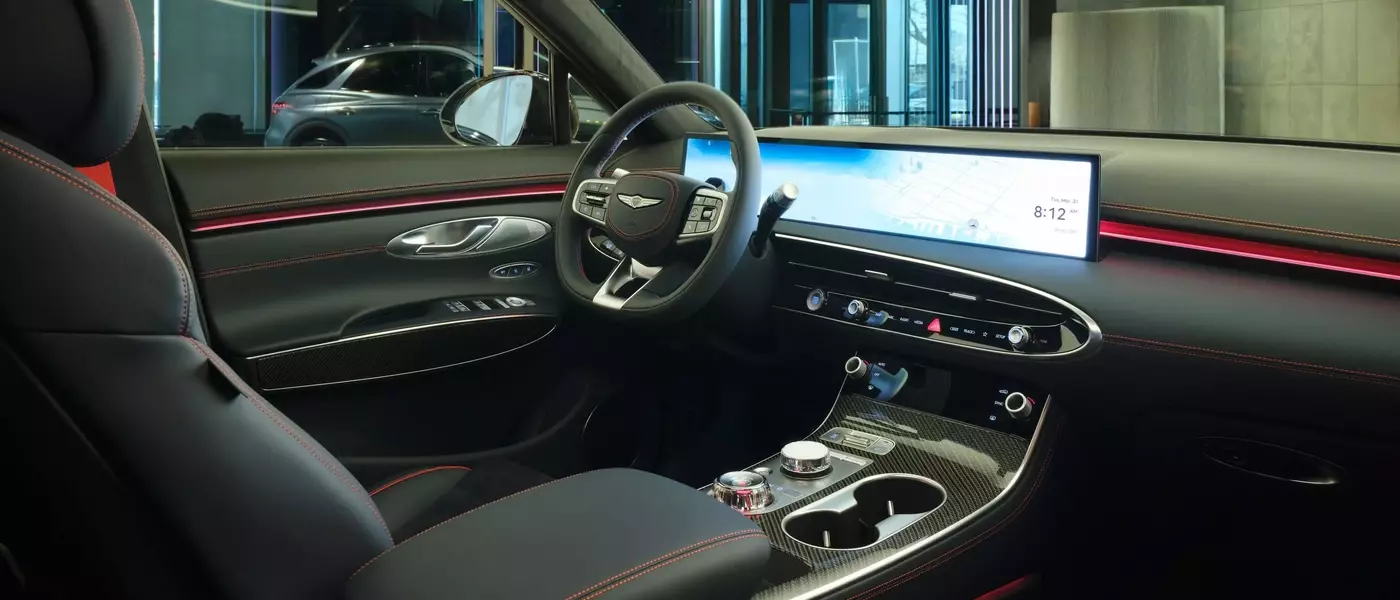 2027 Genesis GV70 Graphite Prestige Interior Details Revealed