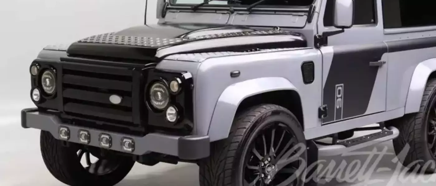 Rare BMW-Powered Defender 90 Hits Auction Block