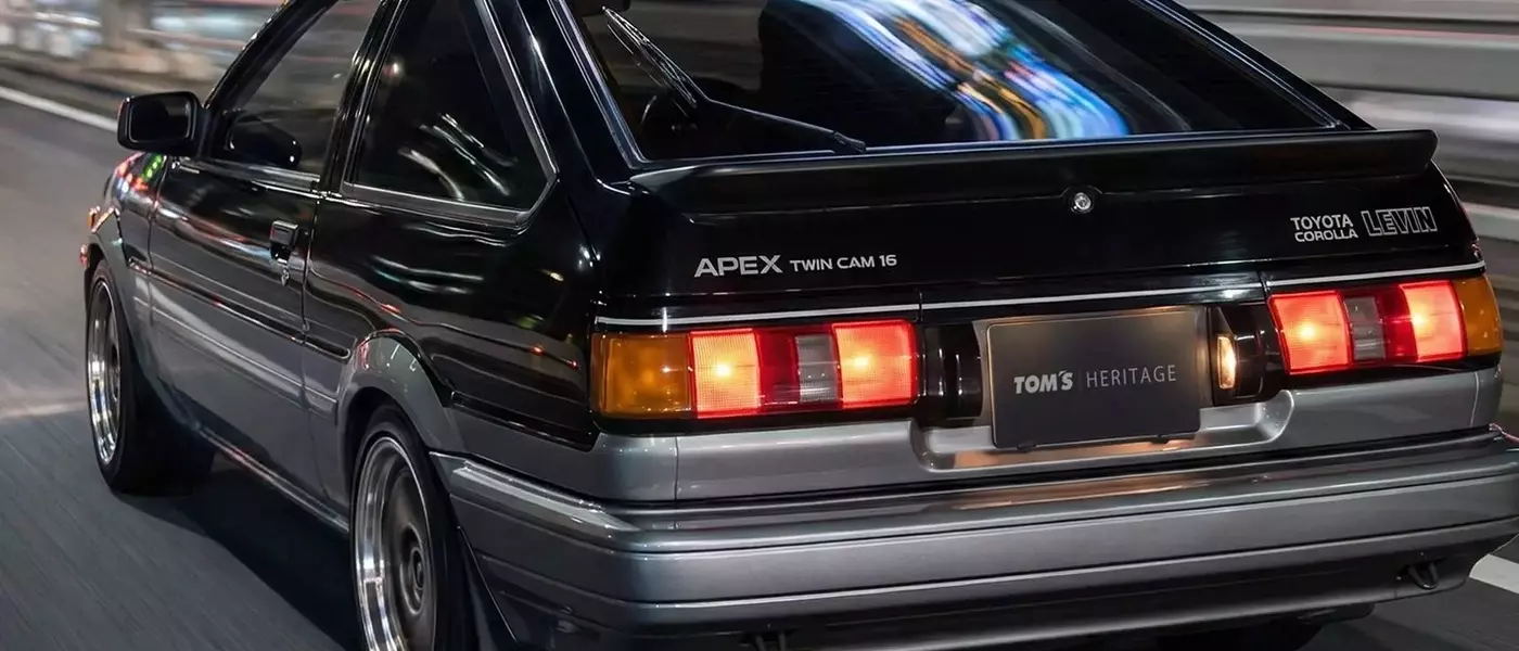 Tom's Heritage Program Revitalizes Toyota AE86 Corolla Levin with Modern Enhancements