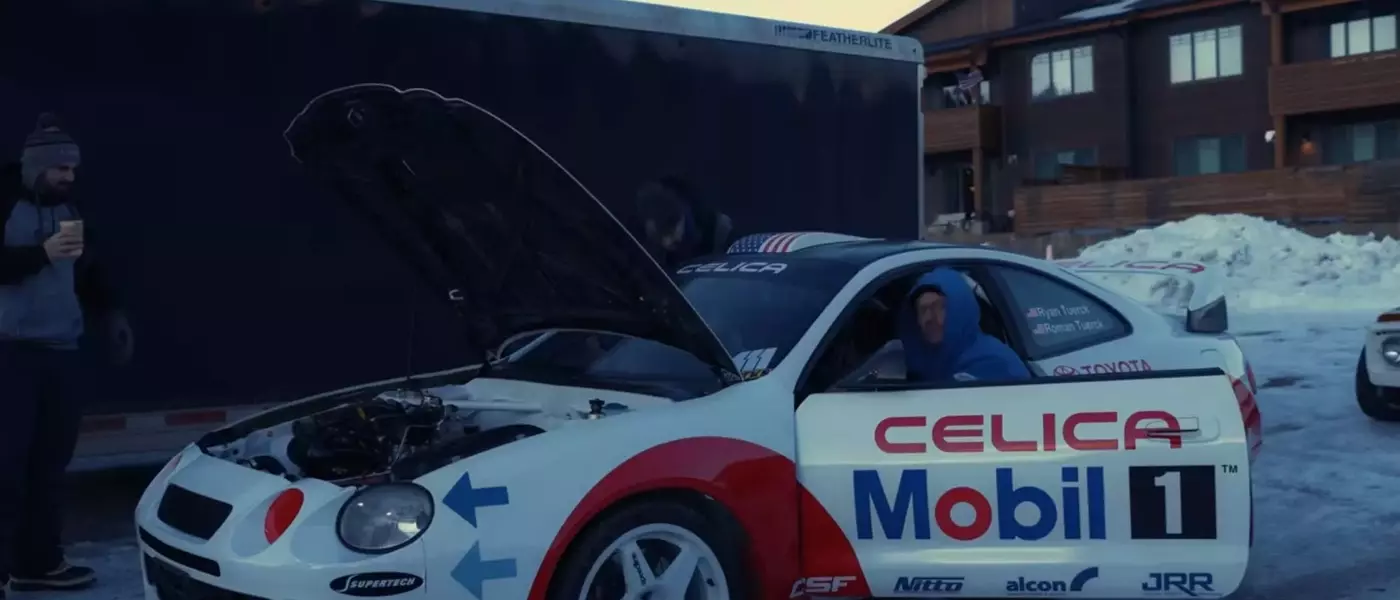 Ryan Tuerck's 600-HP GR Corolla-Powered Celica Rally Car Takes Second Place