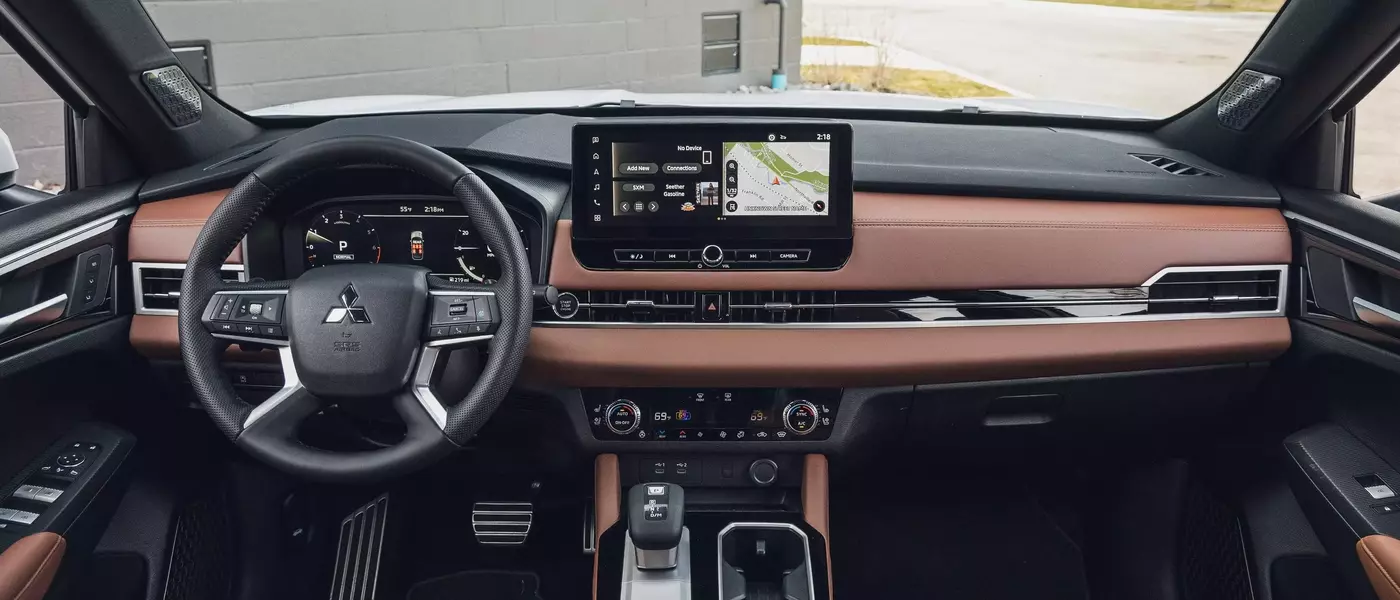 A Glimpse Inside the 2026 Mitsubishi Outlander SEL's Cabin