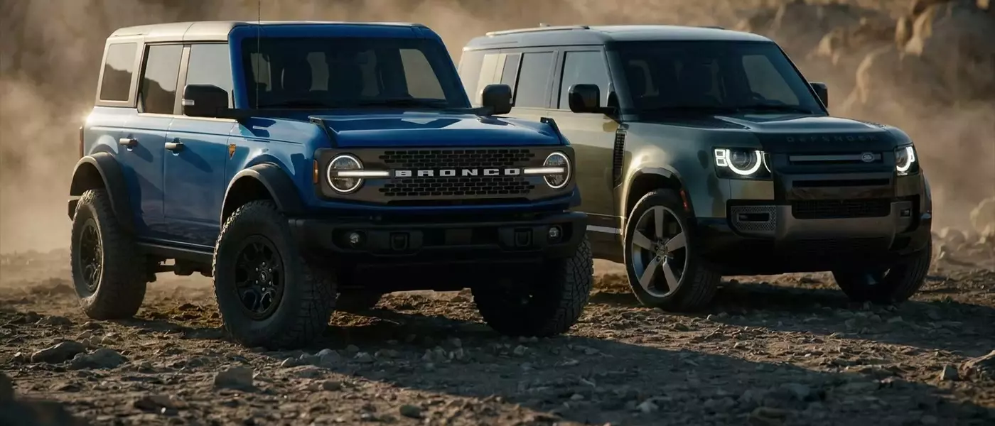 2026 Land Rover Defender vs. Ford Bronco: Off-Road Icons Compared