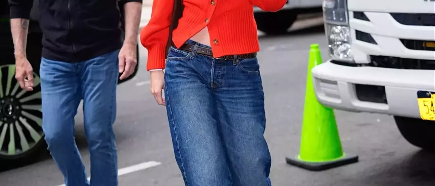 Gigi Hadid's Effortless Fall Style: Mastering Transitional Dressing with a Bold Red Cardigan