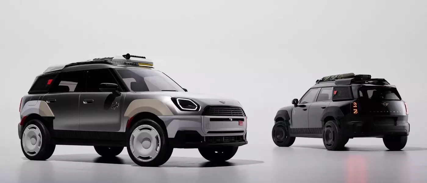 Mini Countryman Transformed into a Portable Party Machine by Vagabund Moto