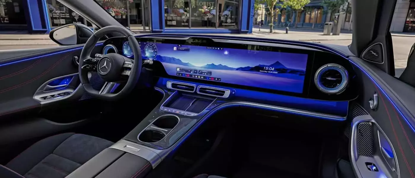 Mercedes-Benz Electric C-Class Interior Revealed