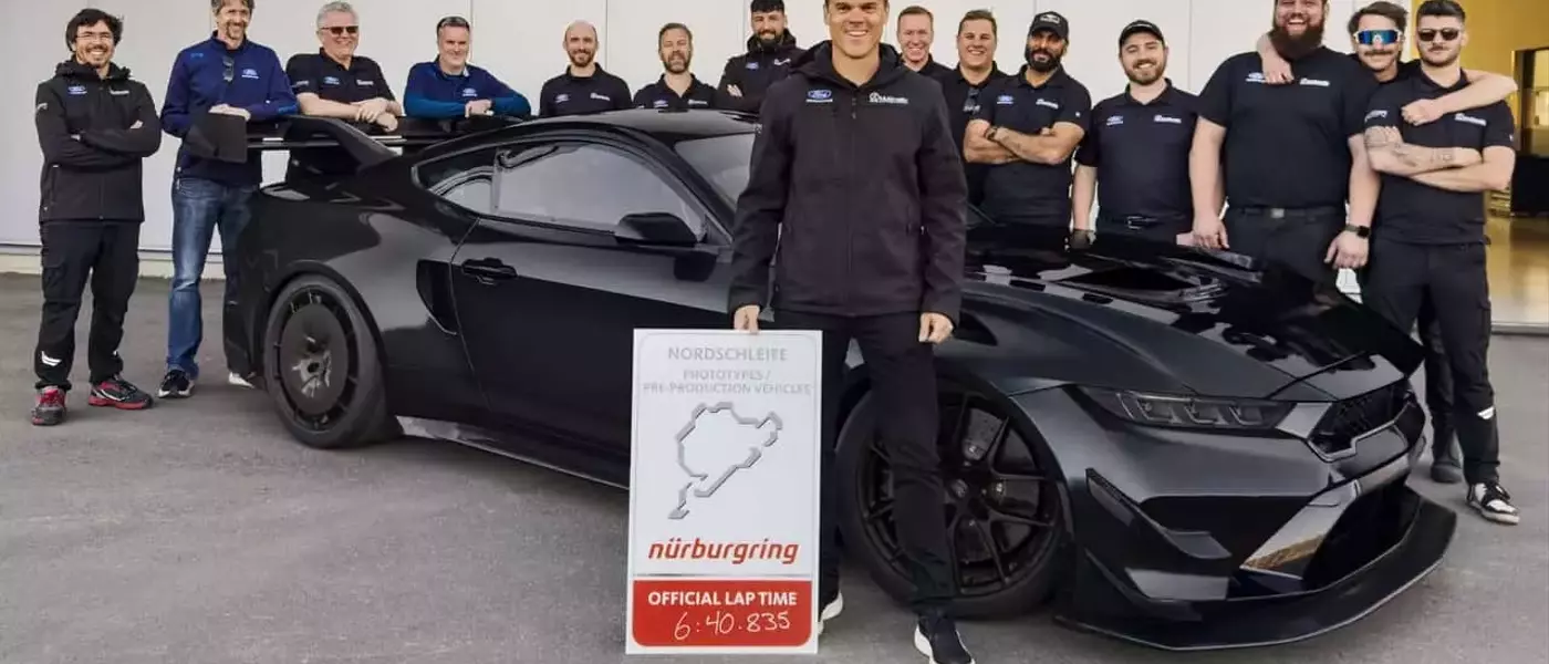 Ford Mustang GTD Competition Sets New Nürburgring Record