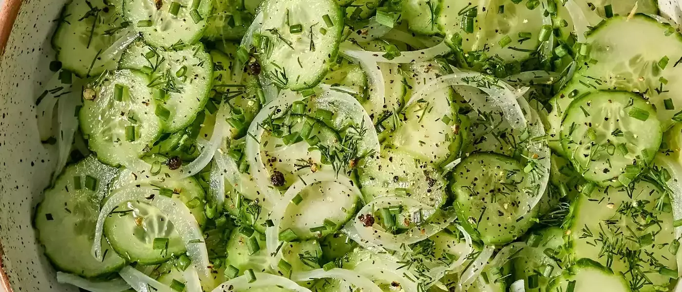 Marinated Cucumber Salad: A Refreshing and Healthy Side Dish