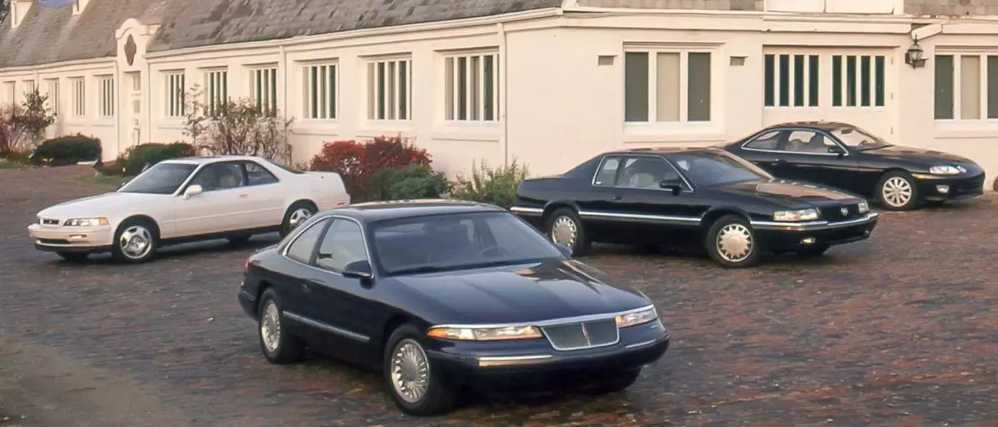 A Look Back at 1993 Luxury Coupes: Acura Legend, Cadillac Eldorado, Lincoln Mark VIII, and Lexus SC400