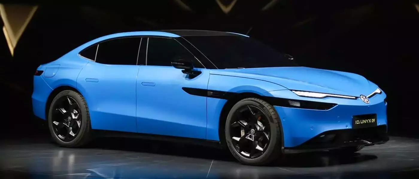 Volkswagen Unveils ID. Unyx 09 Electric Sedan in China, Developed with Xpeng