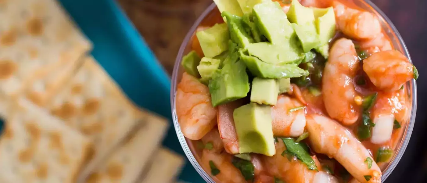 Elevated Mexican Shrimp Cocktail: A Perfectly Balanced Flavor Experience