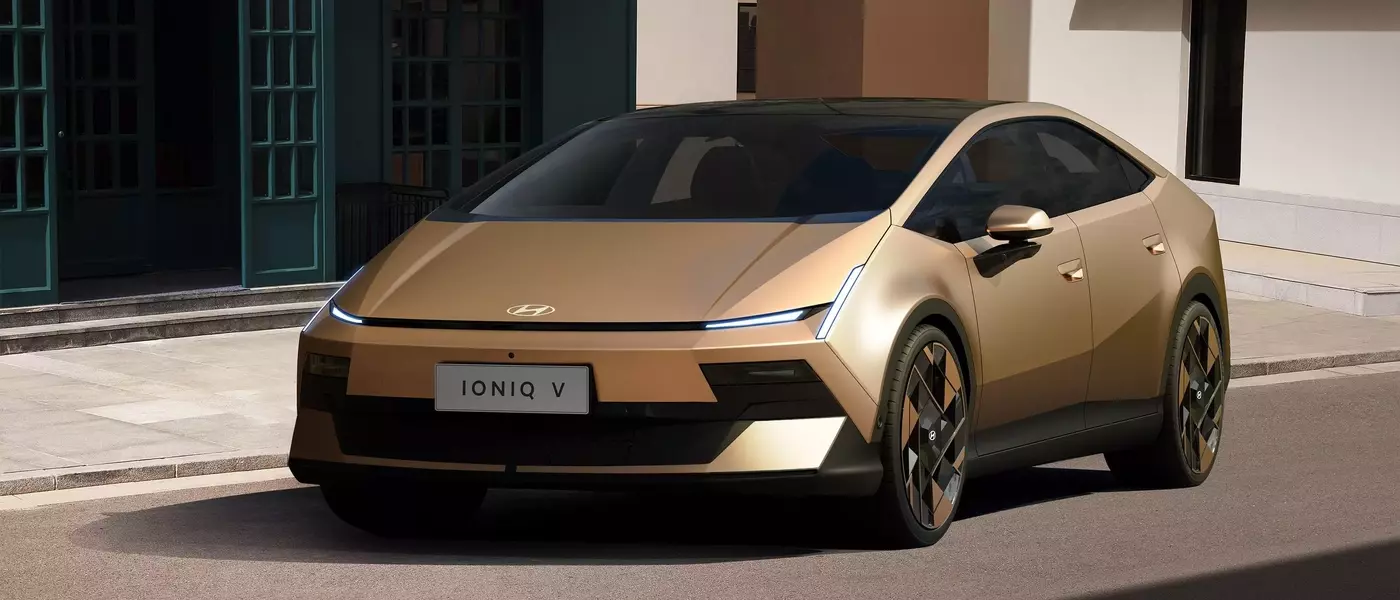 Hyundai Introduces Ioniq V Electric Sedan for Chinese Market