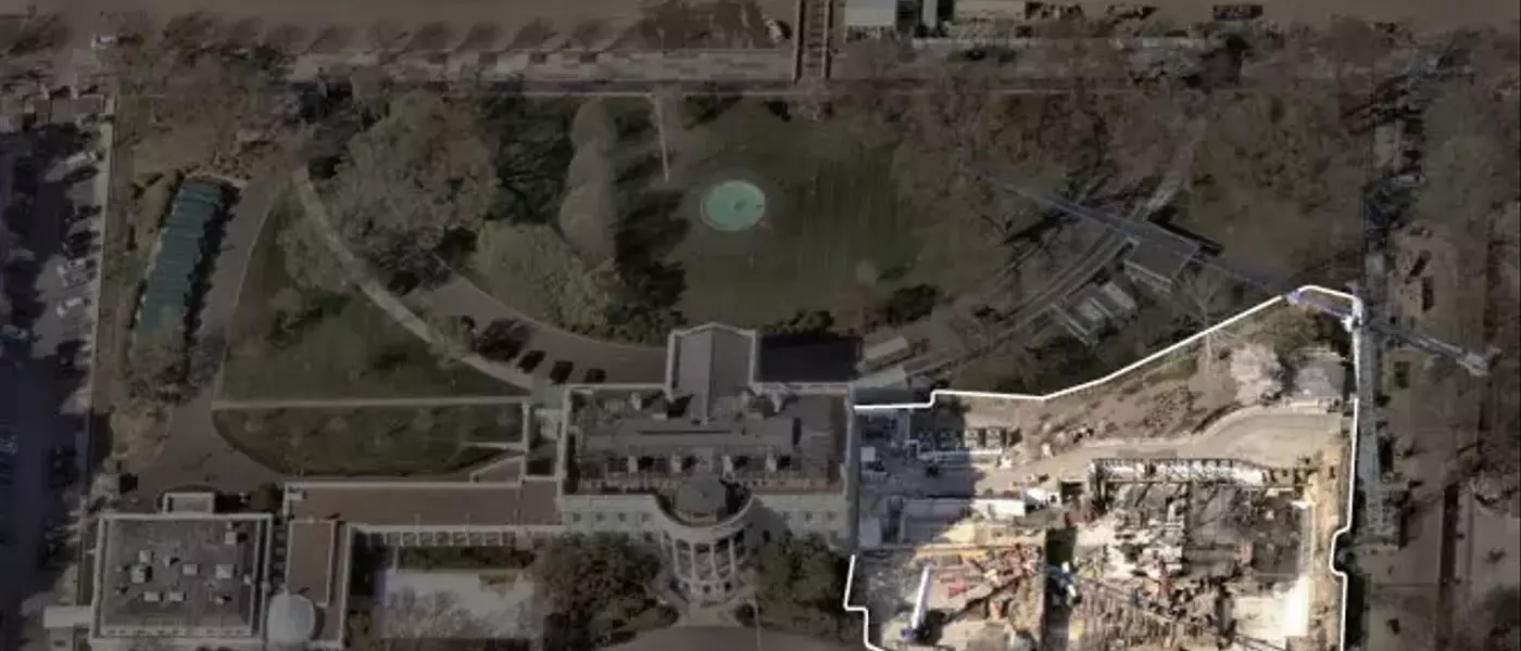 Controversial White House Fountain Renovation Under Trump Administration