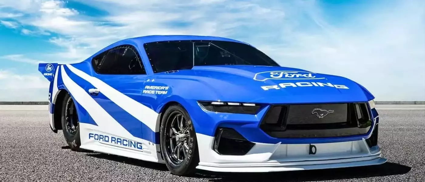 Ford's Electric Mustang Cobra Jet 2200 Shatters EV Speed Records
