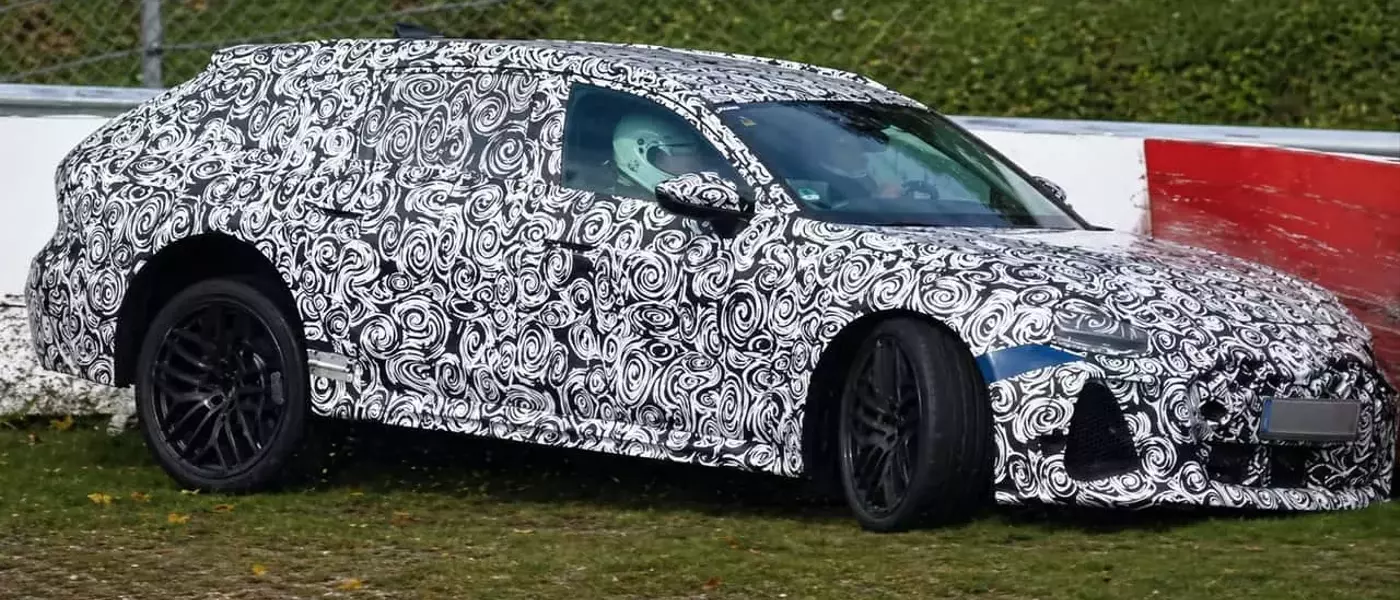 Audi RS6 Prototype Collides During Nürburgring Testing
