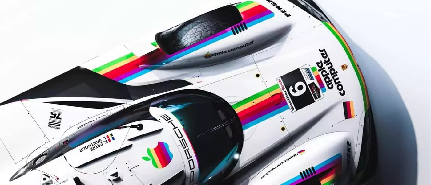 Porsche Revives Iconic Apple Livery for 963 Race Cars