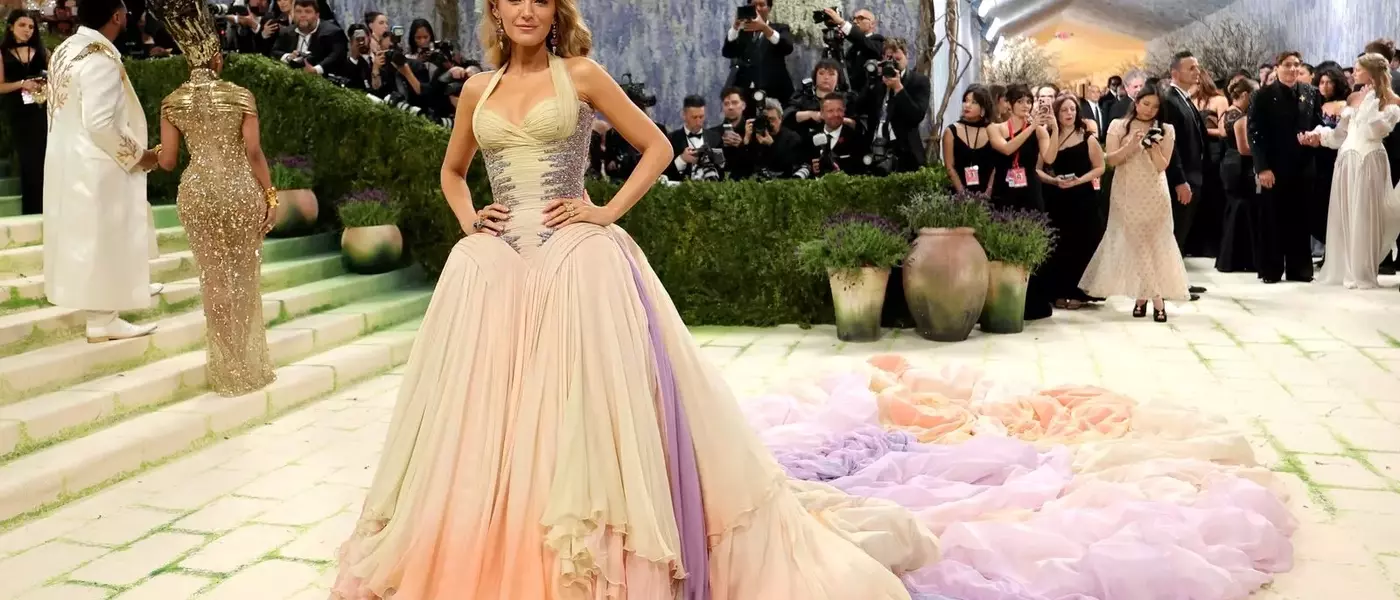 Blake Lively's Stunning Comeback to the Met Gala in Vintage Atelier Versace
