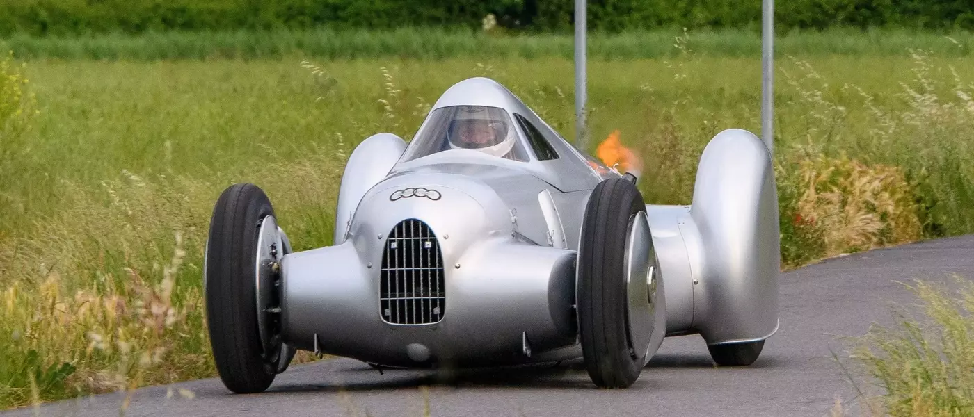Audi Recreates Auto Union Lucca, a Legendary 1930s Speed-Record Car