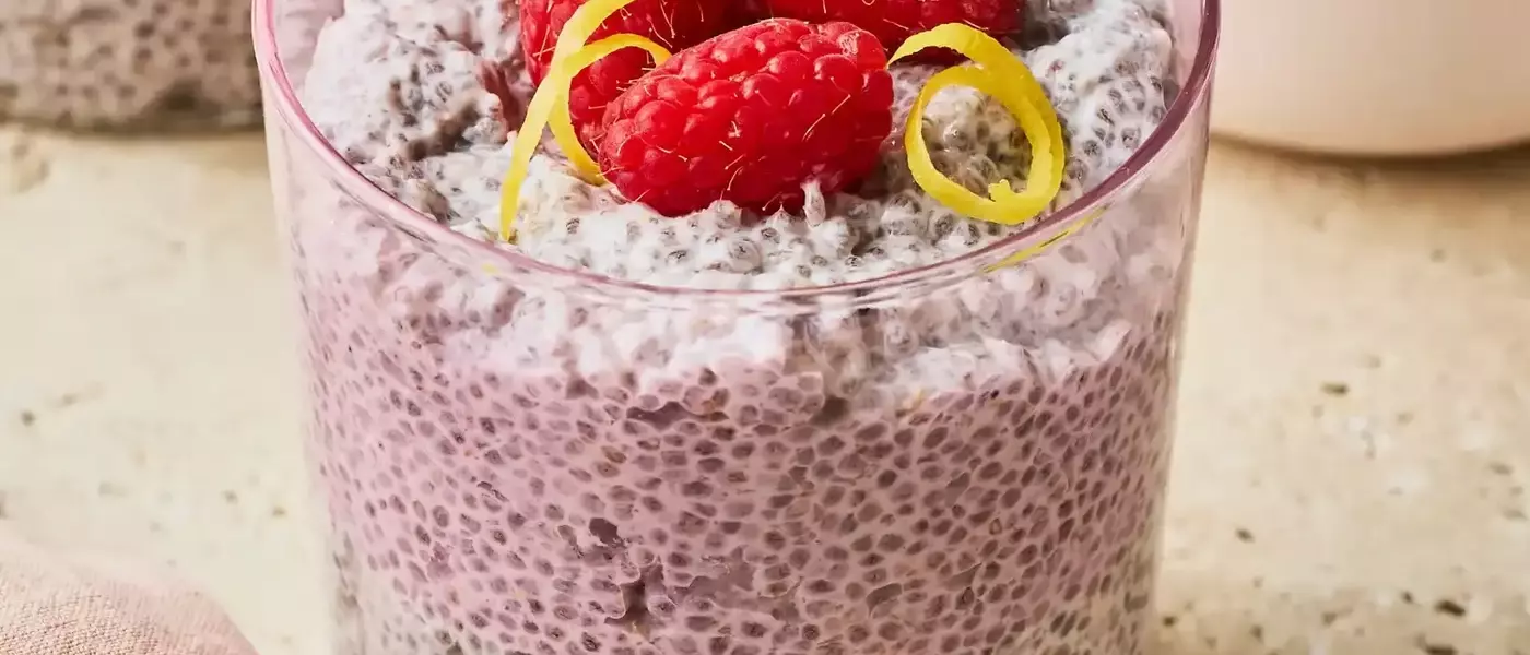 Velvety Raspberry Chia Pudding: A Nutrient-Rich Delight