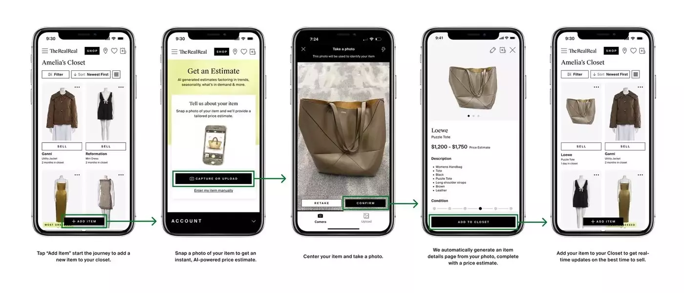 The RealReal Launches AI-Powered 'MyCloset' for Fashion Resale