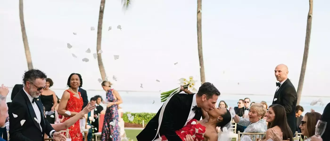 A Unique Floral Wedding for Anna-Kay Thomas and Ross Szabo