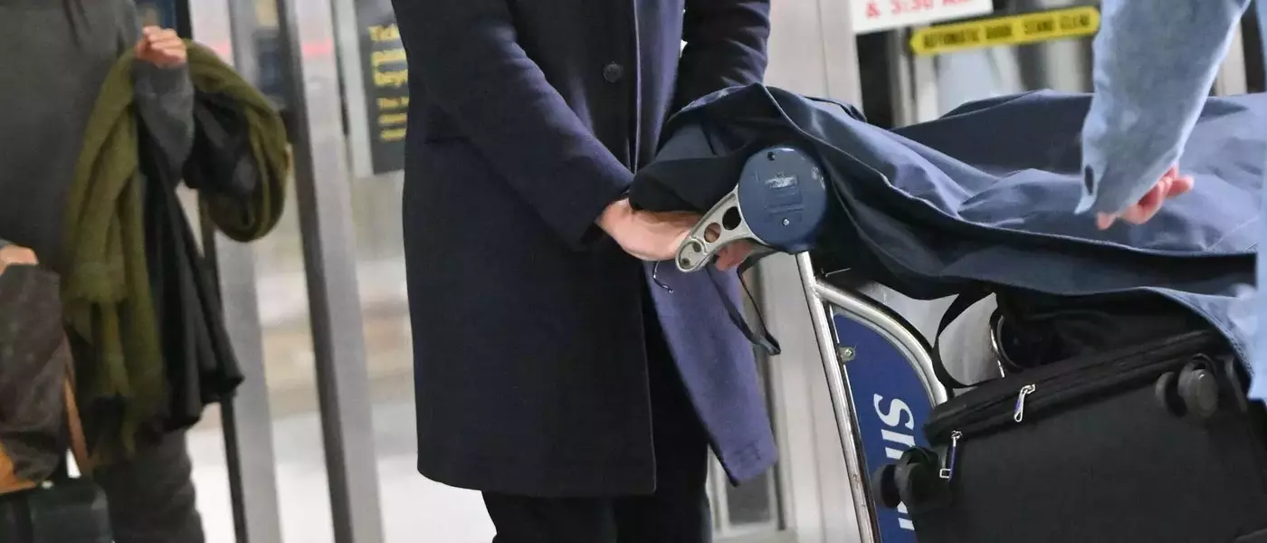 Tom Hiddleston's Impeccable Airport Style