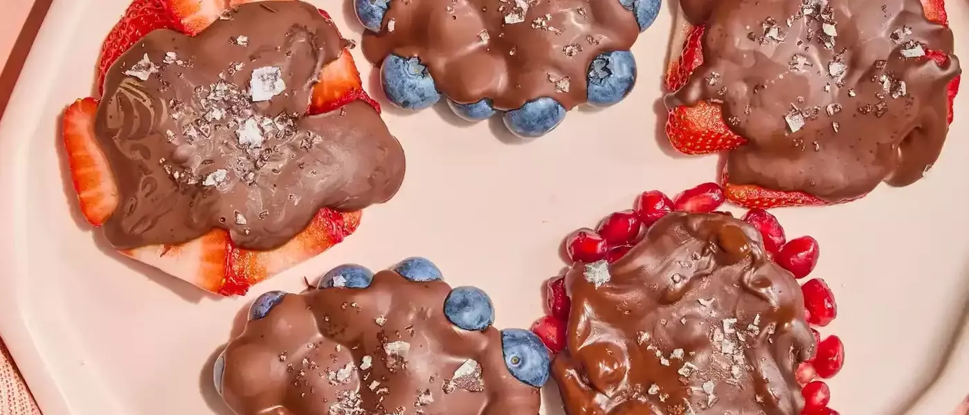Simple Chocolate Fruit Bark: A Two-Ingredient Delight