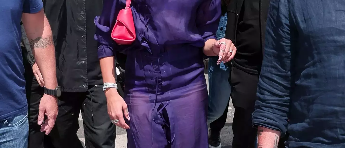 Dua Lipa's Bold Color Statement at Cannes