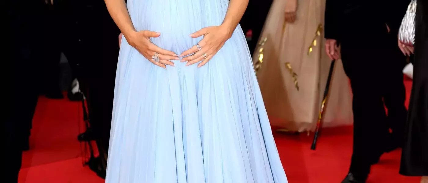 Barbara Palvin's Radiant Maternity Style at Cannes