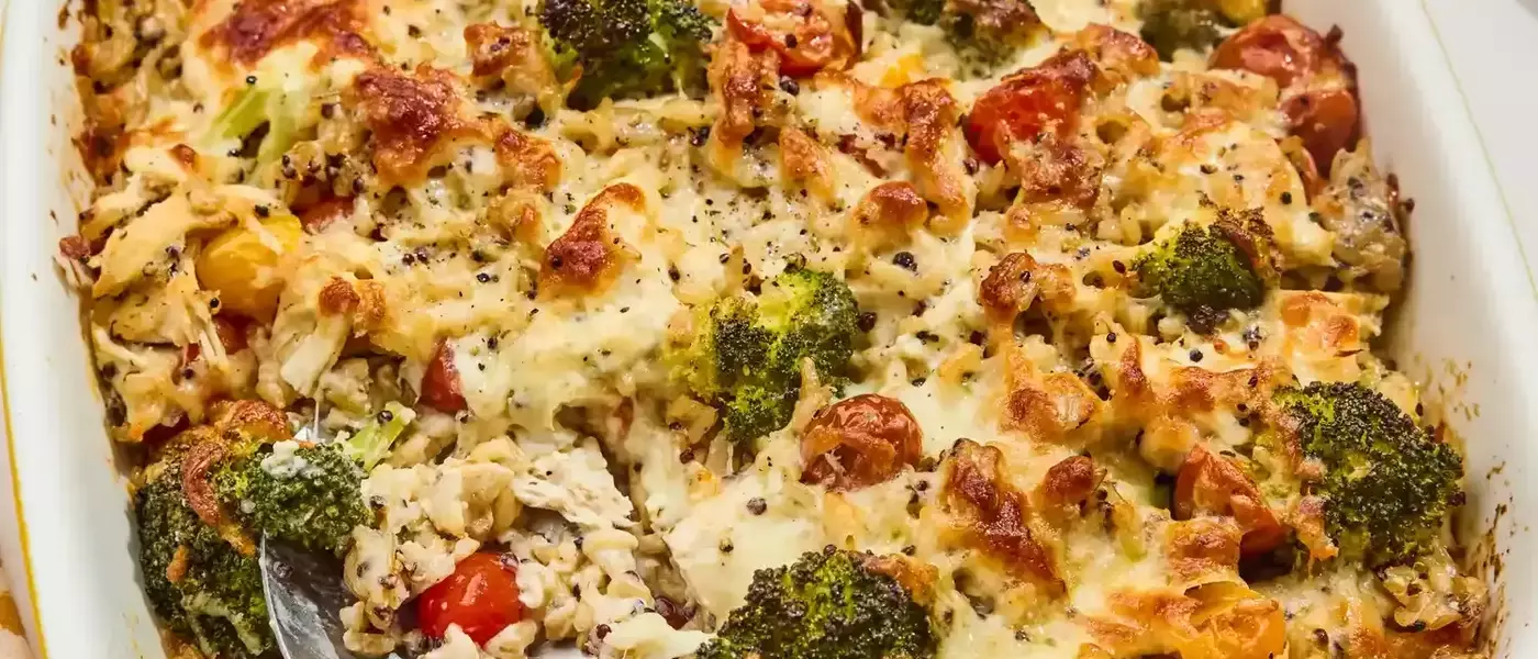 Cheesy Chicken, Tomato & Broccoli Casserole: A Wholesome Family Meal