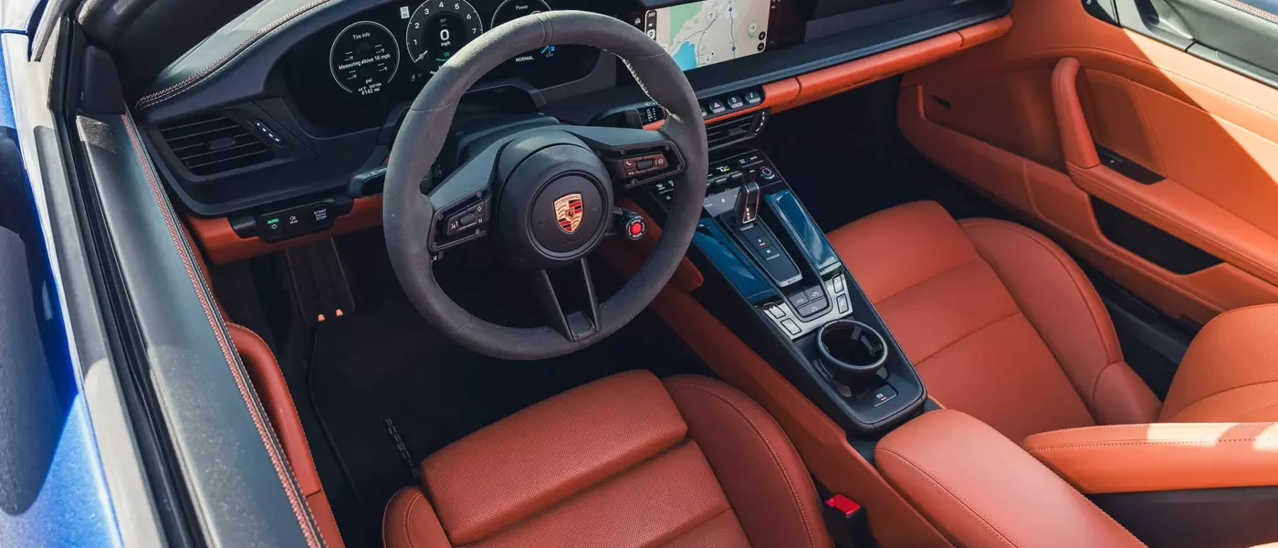 2025 Porsche 911 Carrera 4 GTS Cabriolet Interior Overview
