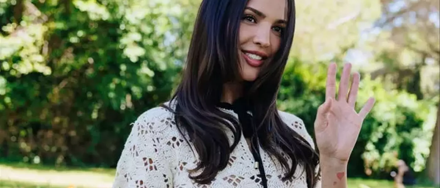 Eiza González's Elegant Crochet Ensemble at Zimmermann's French Riviera Celebration