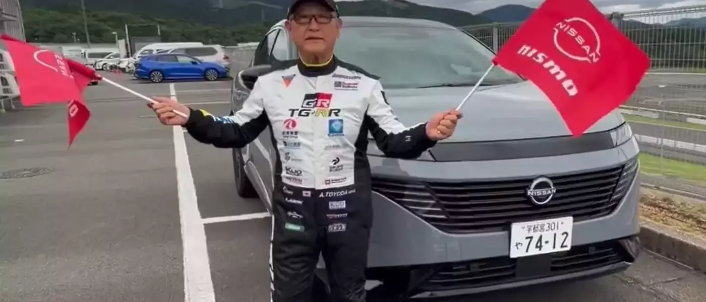 Toyota Chairman Enthusiastically Endorses Nissan Murano in Unexpected Viral Video