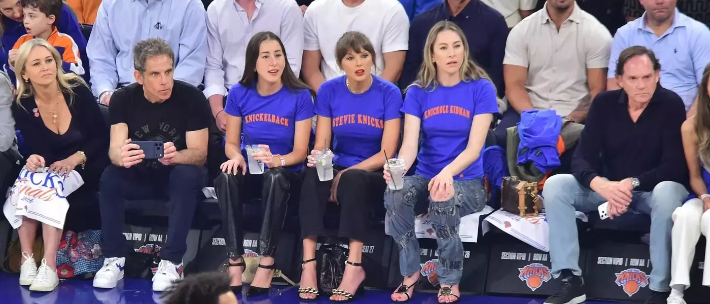 Taylor Swift's 'Stevie Knicks' Shirt Steals the Show at NBA Finals