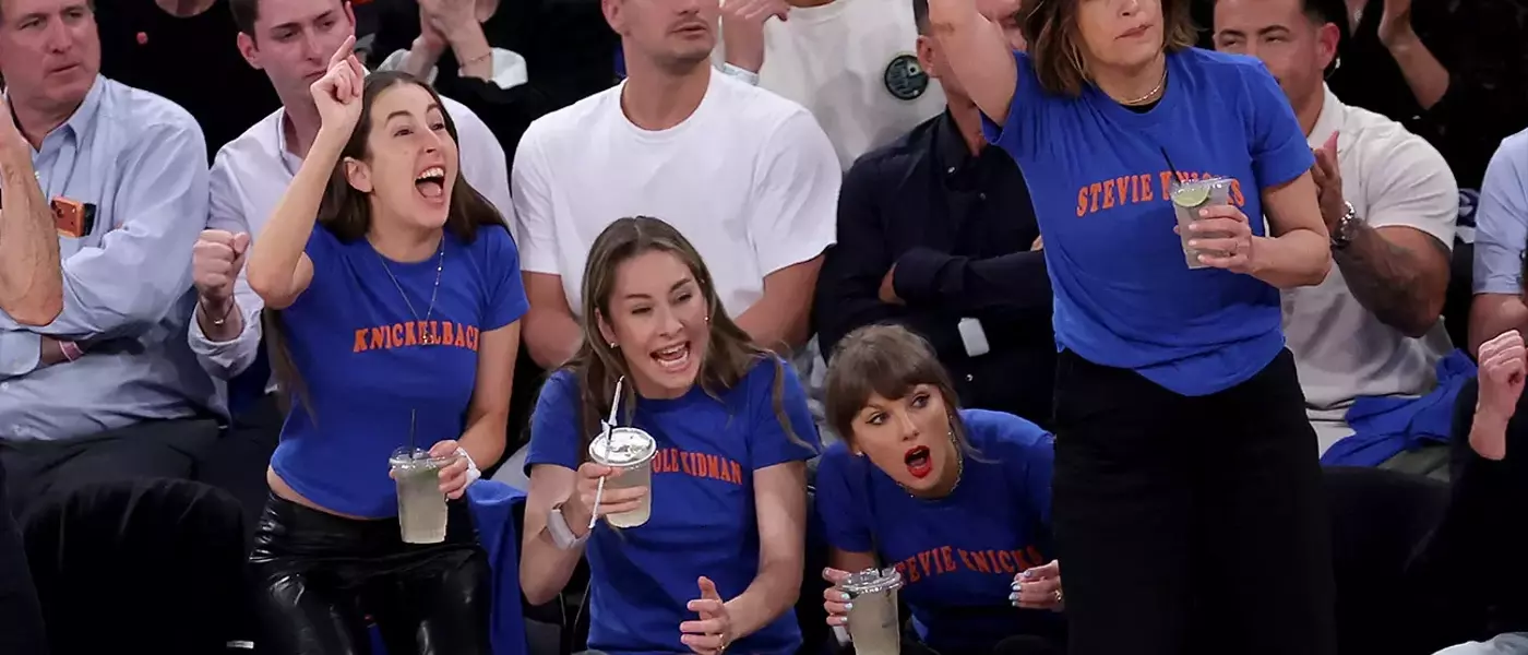 Celebrities' Custom Knicks Shirts Go Viral at NBA Finals
