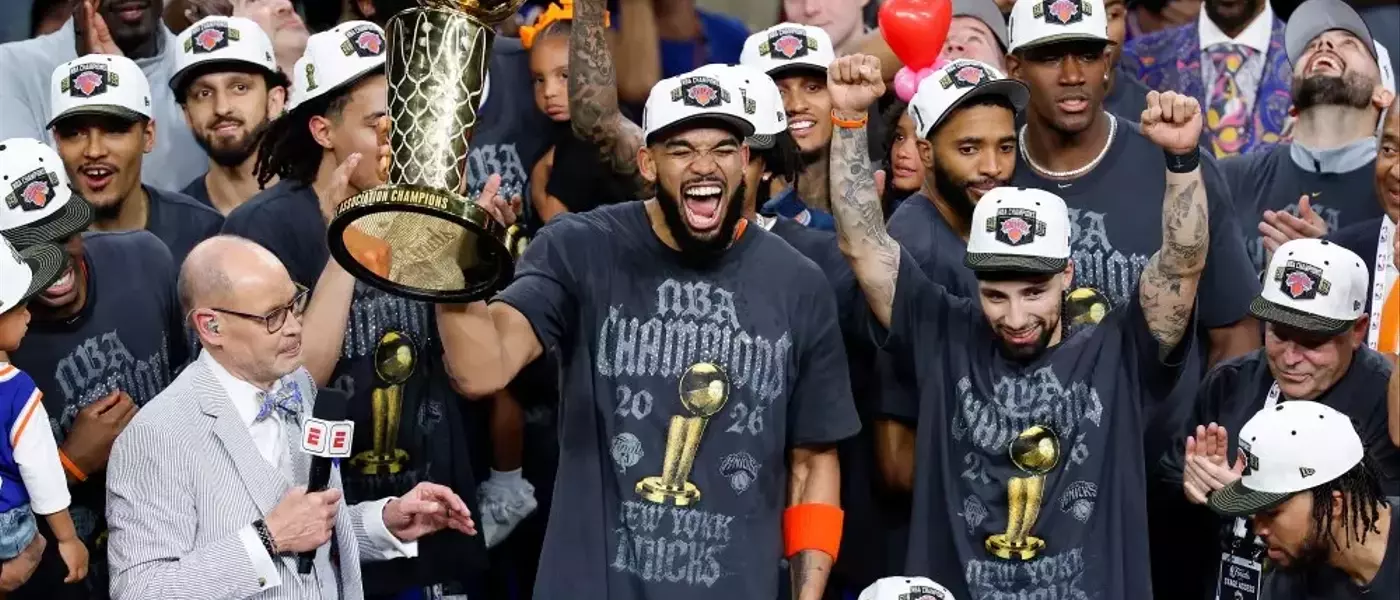 Knicks Celebrate NBA Championship on 'The Tonight Show'