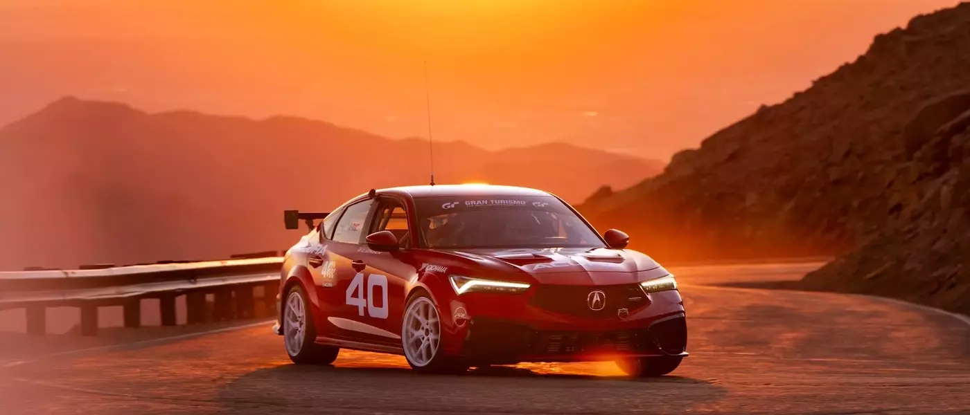Acura Aims to Conquer Pikes Peak with Integra Type S and Olympian Pace Driver