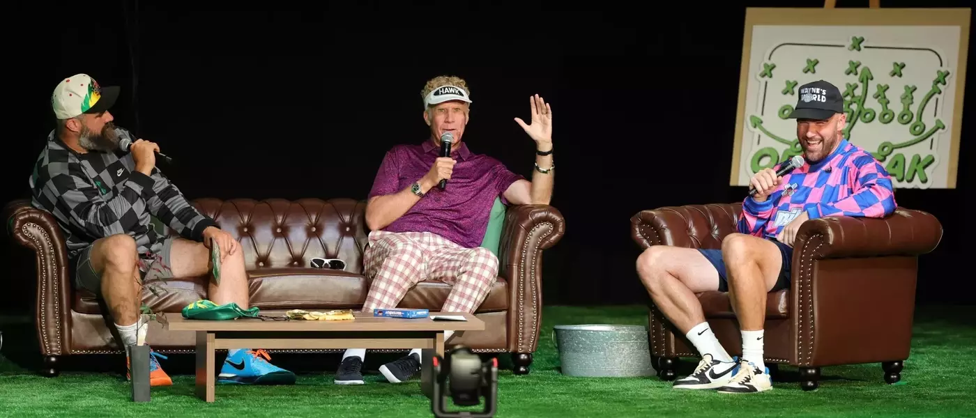 Star-Studded 'New Heights' Live Show: Will Ferrell Joins Kelce Brothers for Sports and Comedy Extravaganza