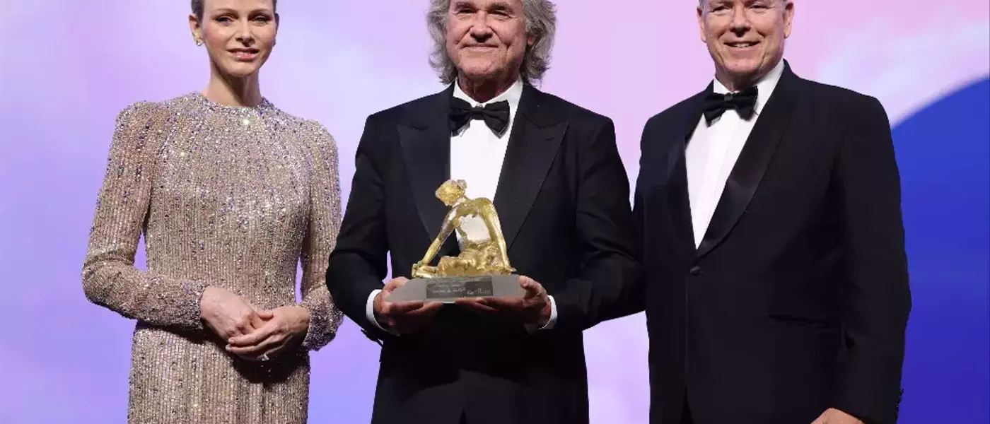 Kurt Russell Honored with Crystal Nymph Award at Monte-Carlo Television Festival