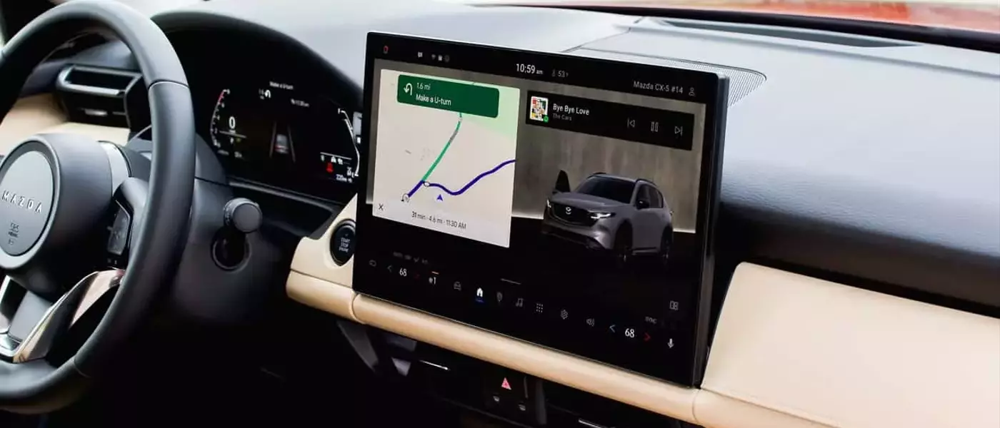 Mazda Defends Large Infotainment Screens in CX-5, Citing Reduced Driver Distraction