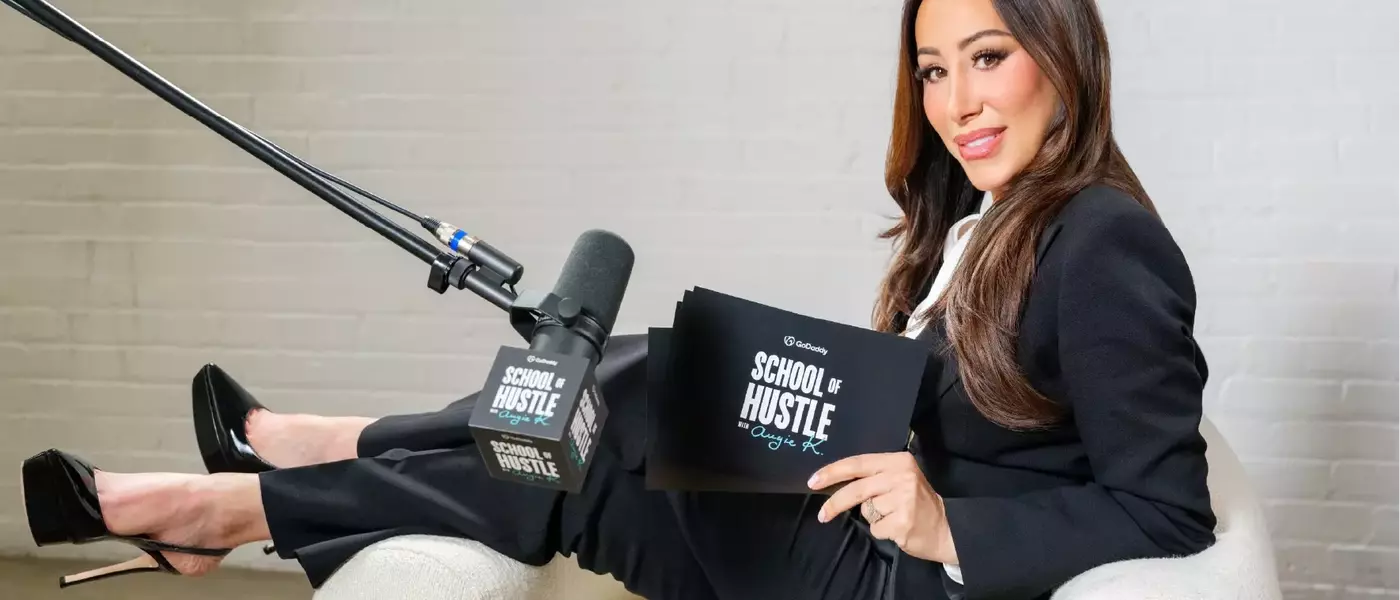 Reality TV Personality Angie Katsanevas Launches Entrepreneurial Podcast with GoDaddy