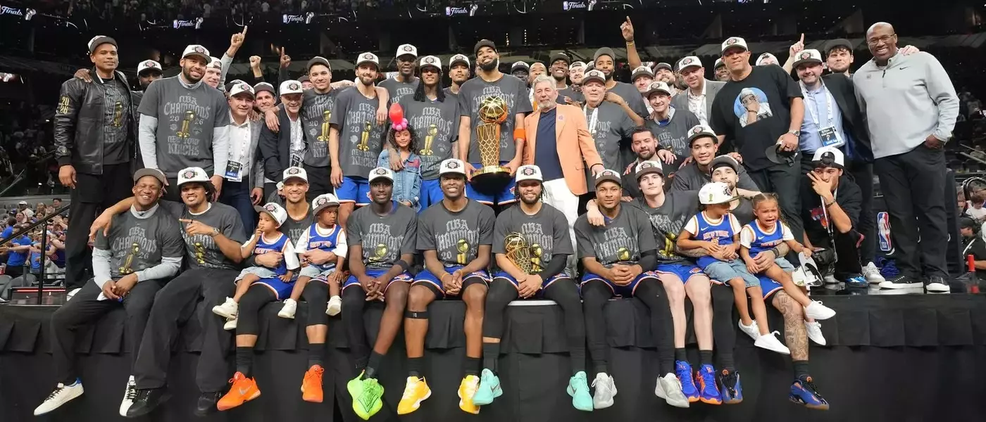The Dazzling Design of the Knicks' Championship Shirt