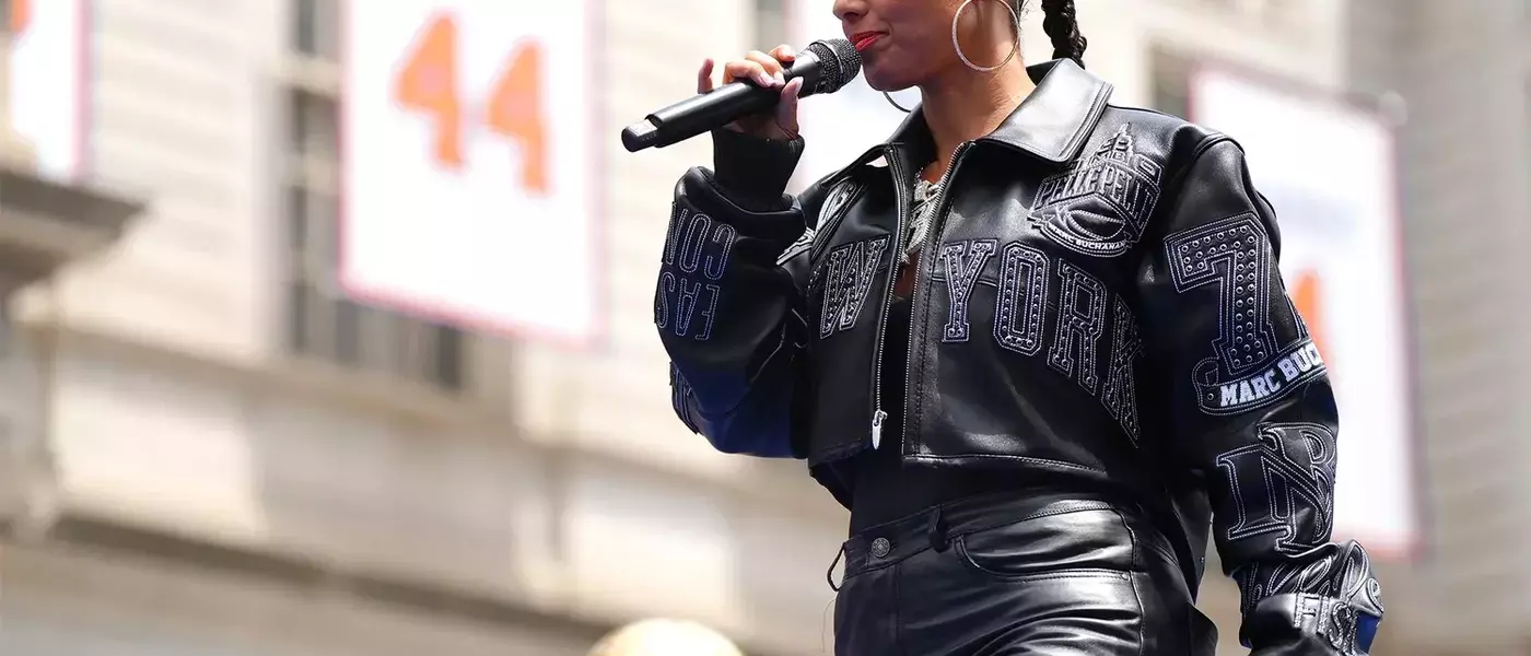 Alicia Keys' Performance at Knicks Championship Parade