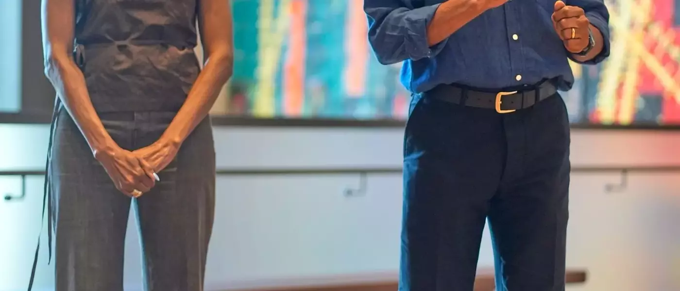 Michelle Obama's Signature Style at the Obama Presidential Center Opening