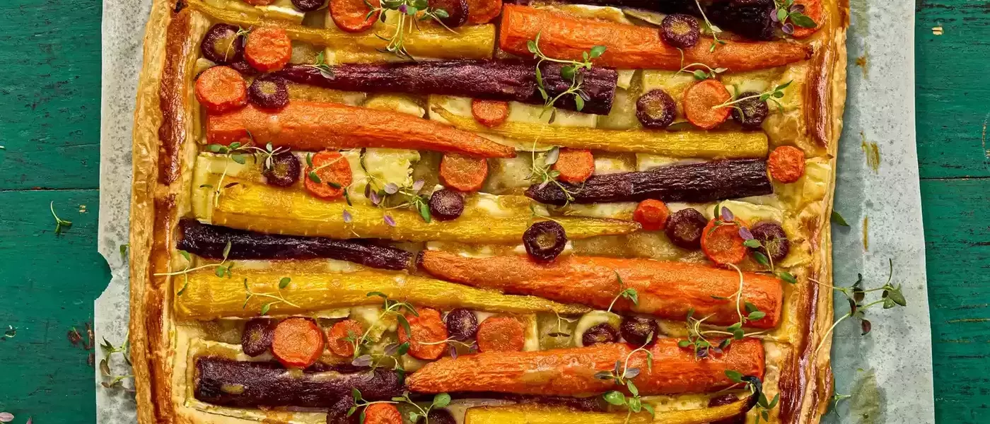 Effortless Elegance: Crafting a Savory Carrot and Brie Tart